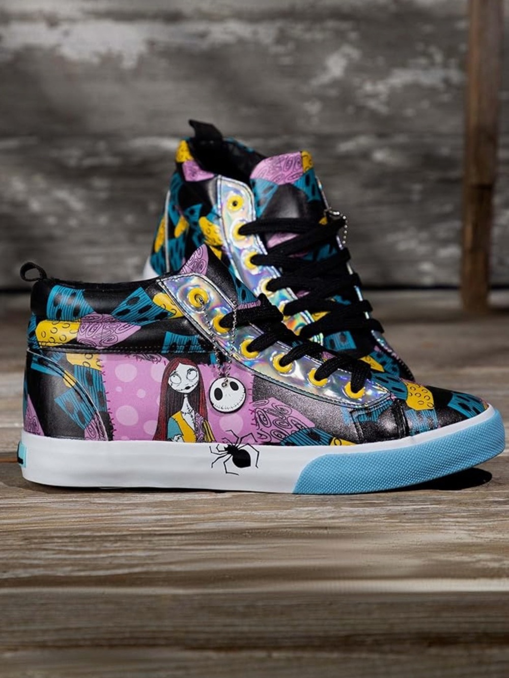 Disney Nightmare Before Christmas Shoes Ground Up Jack And Sally Size 8